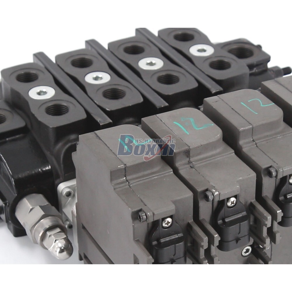Industrial Grade SD8EMA-4OT Electric Motor Operated 4 Spool Directional Valve detail image